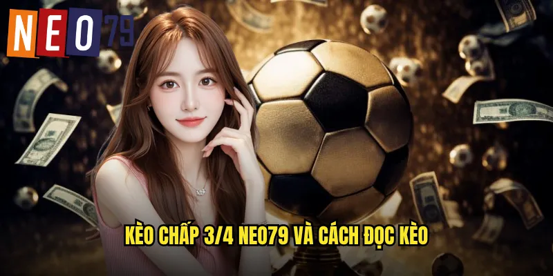 Kèo chấp 3/4 neo79 và cách đọc kèo